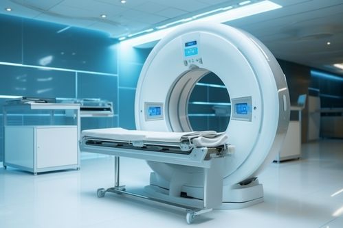 现代医学CT扫描机器医疗仪器摄影图 摄影图